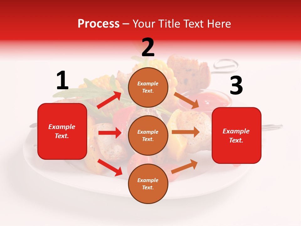 Roasted Closeup Lunch PowerPoint Template