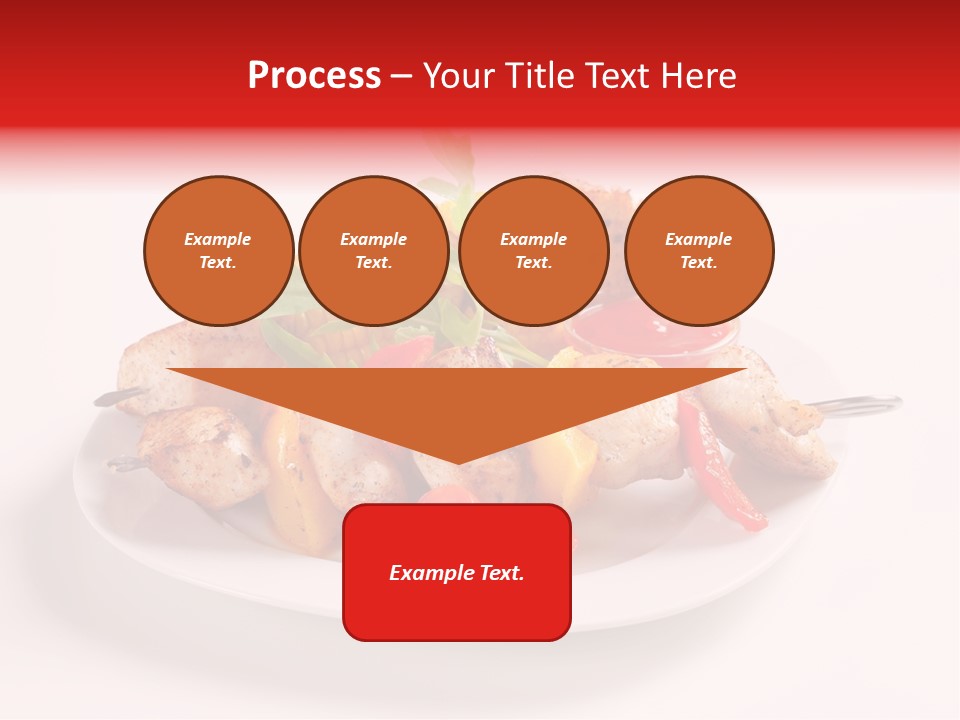 Roasted Closeup Lunch PowerPoint Template