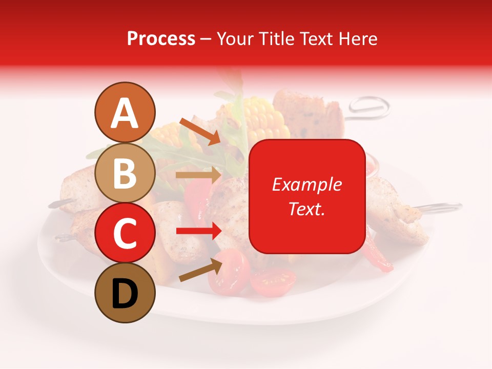 Roasted Closeup Lunch PowerPoint Template