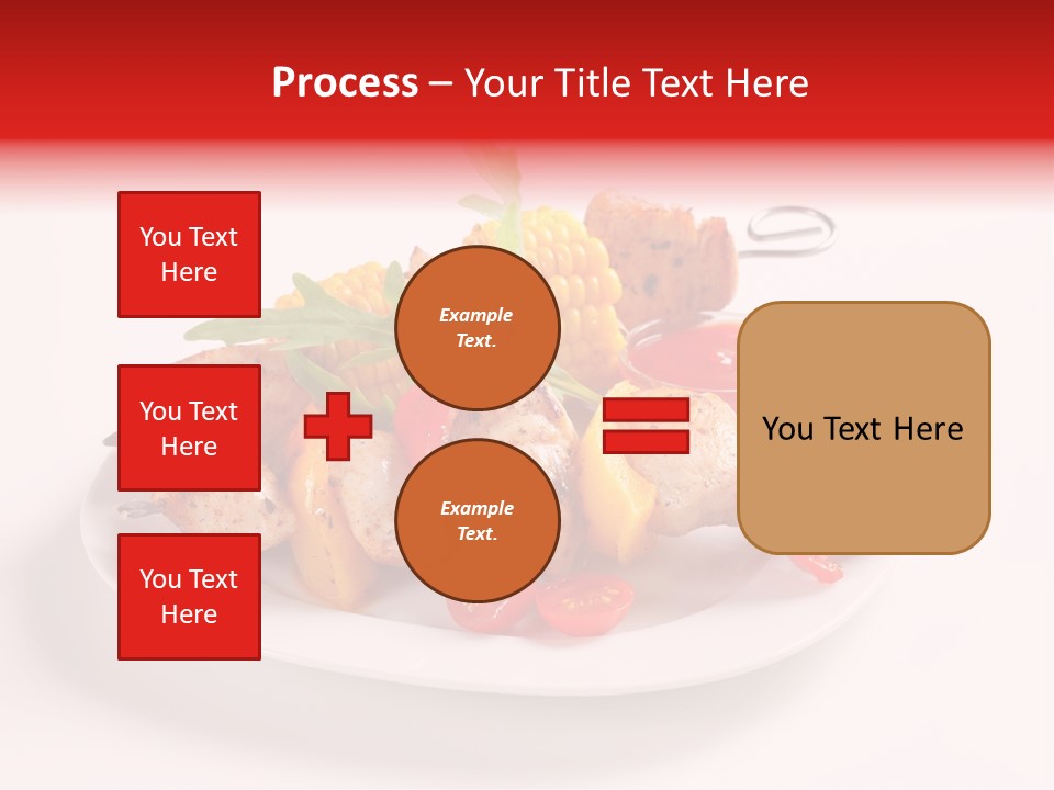Roasted Closeup Lunch PowerPoint Template