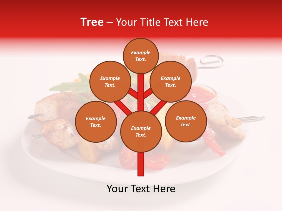 Roasted Closeup Lunch PowerPoint Template