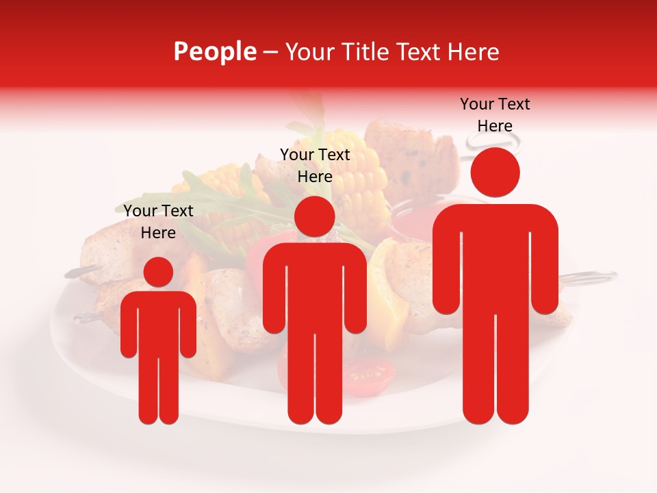 Roasted Closeup Lunch PowerPoint Template