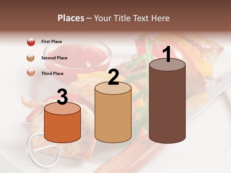 Barbecue Kabob Dinner PowerPoint Template