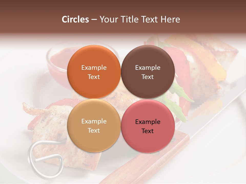Barbecue Kabob Dinner PowerPoint Template