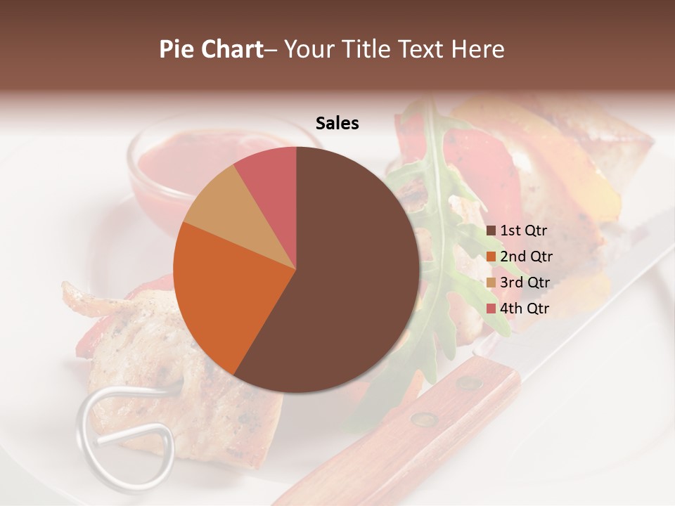 Barbecue Kabob Dinner PowerPoint Template