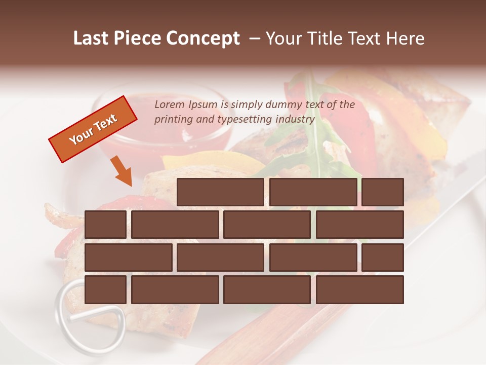 Barbecue Kabob Dinner PowerPoint Template