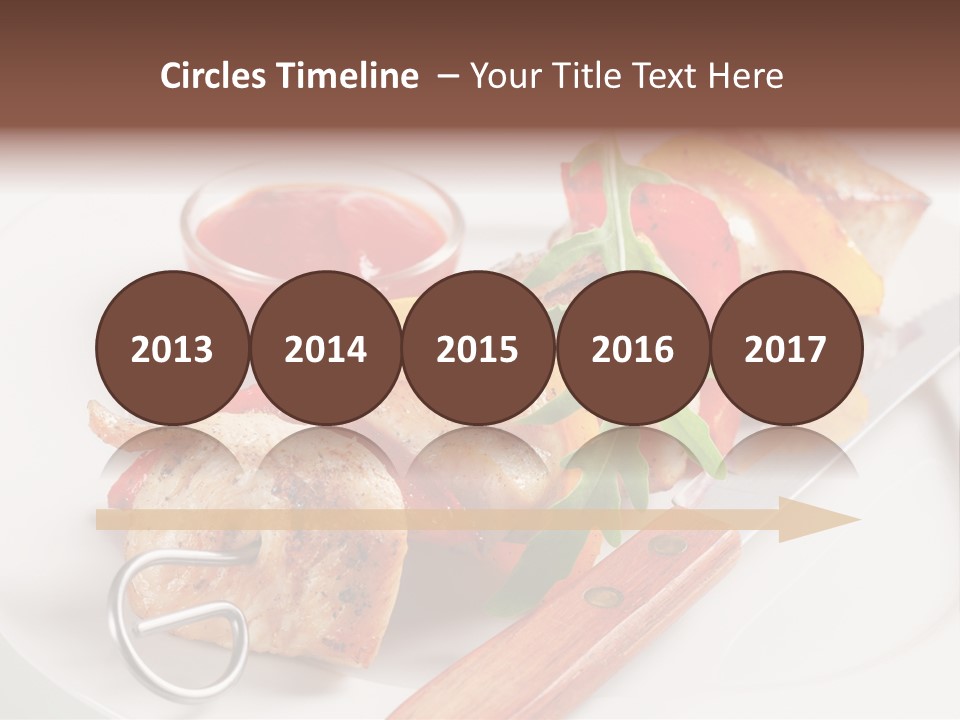 Barbecue Kabob Dinner PowerPoint Template