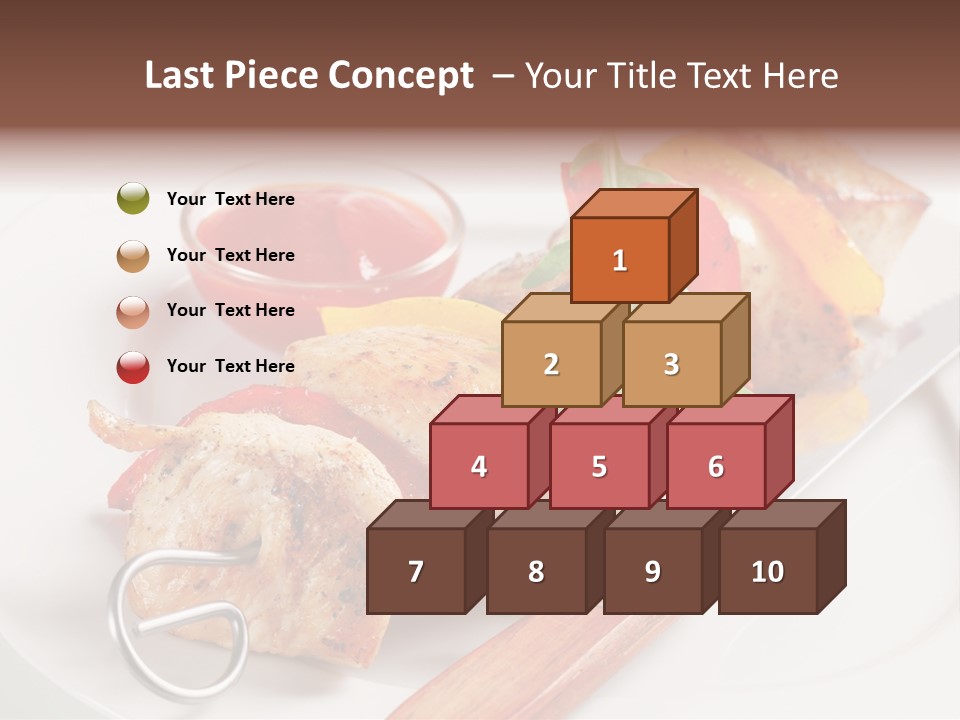 Barbecue Kabob Dinner PowerPoint Template