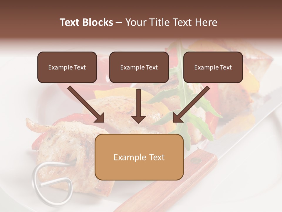 Barbecue Kabob Dinner PowerPoint Template