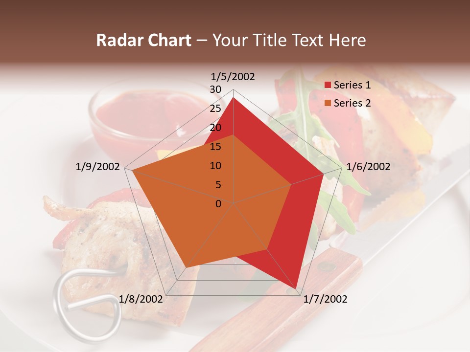 Barbecue Kabob Dinner PowerPoint Template