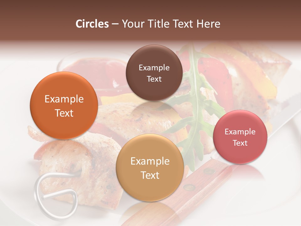 Barbecue Kabob Dinner PowerPoint Template