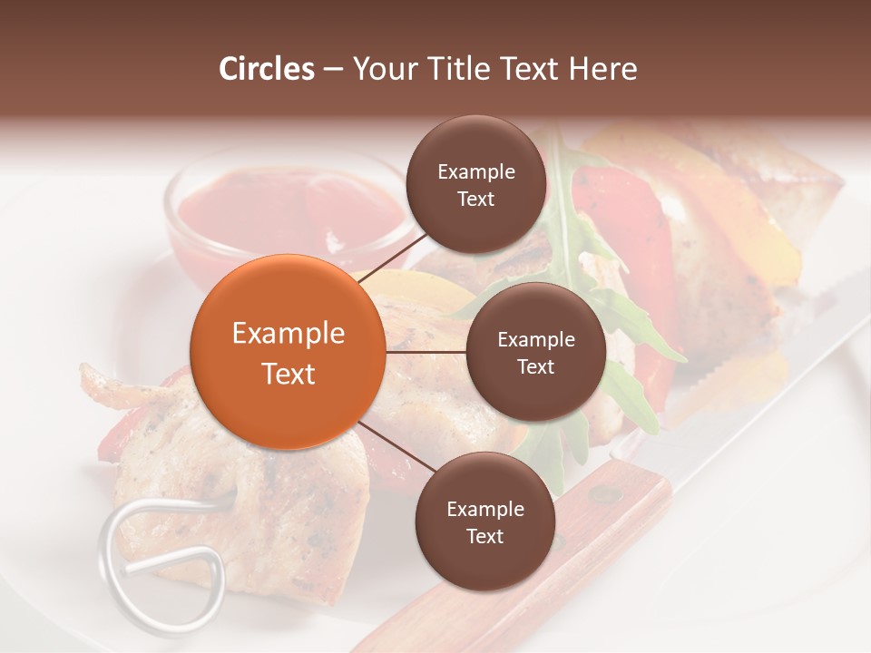 Barbecue Kabob Dinner PowerPoint Template
