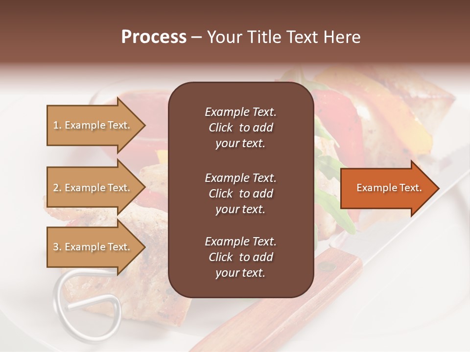 Barbecue Kabob Dinner PowerPoint Template
