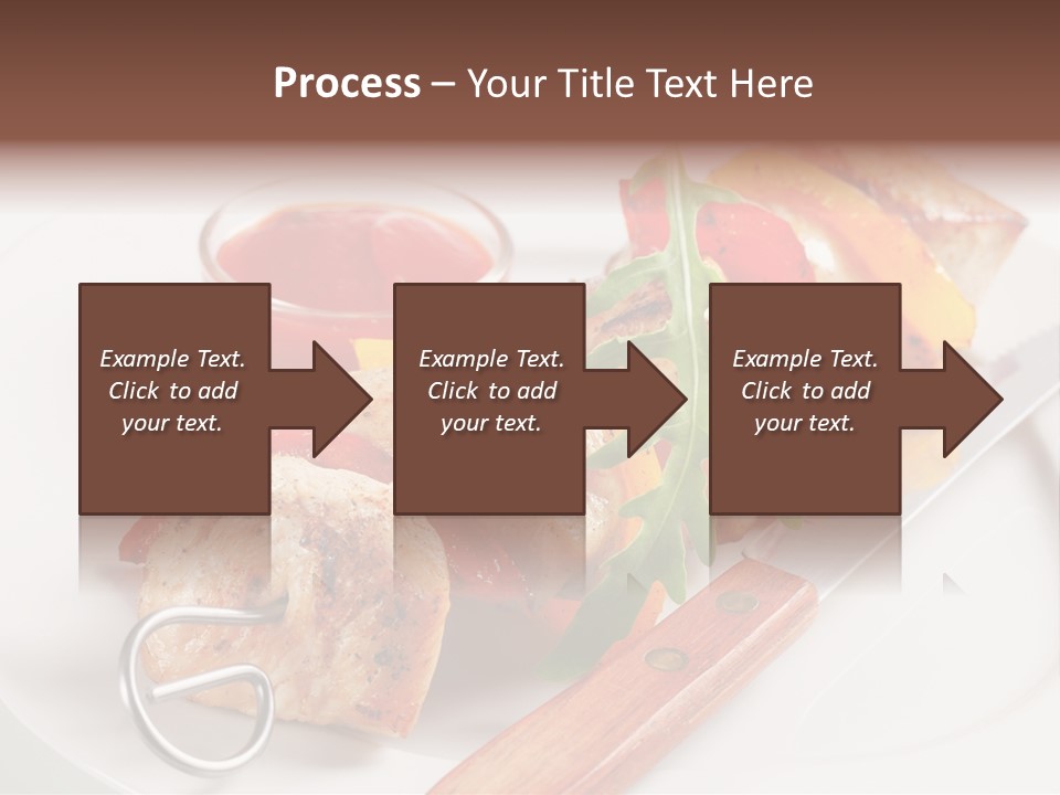 Barbecue Kabob Dinner PowerPoint Template