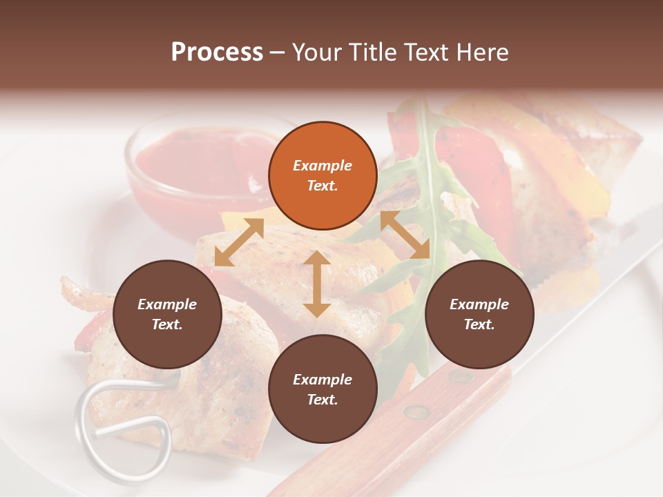 Barbecue Kabob Dinner PowerPoint Template