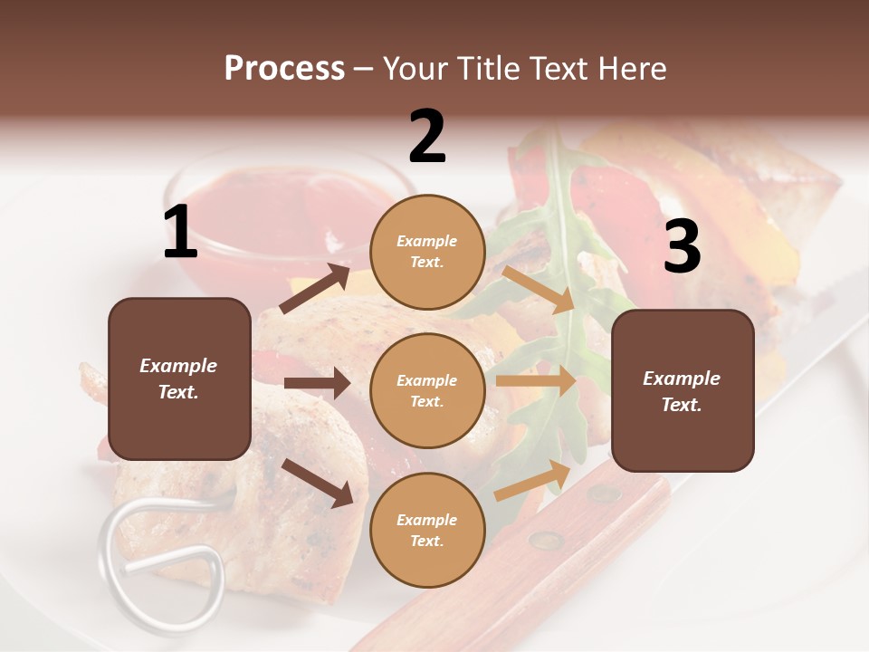 Barbecue Kabob Dinner PowerPoint Template