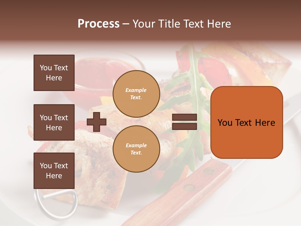 Barbecue Kabob Dinner PowerPoint Template