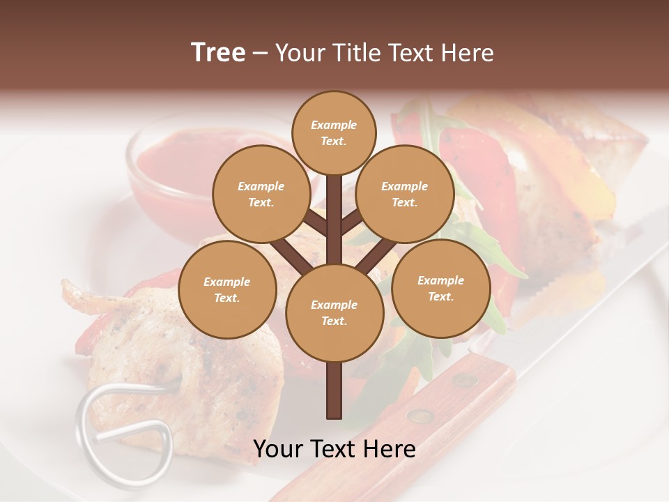 Barbecue Kabob Dinner PowerPoint Template