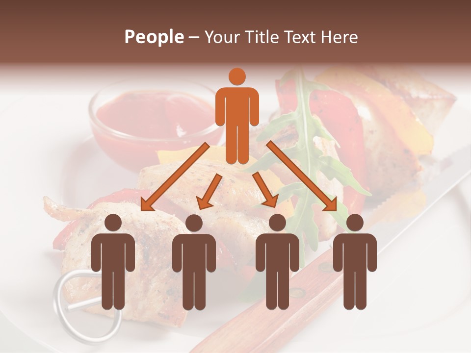Barbecue Kabob Dinner PowerPoint Template