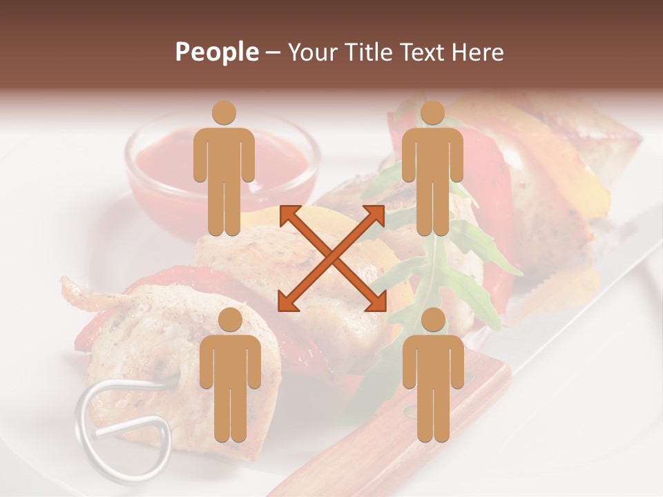 Barbecue Kabob Dinner PowerPoint Template