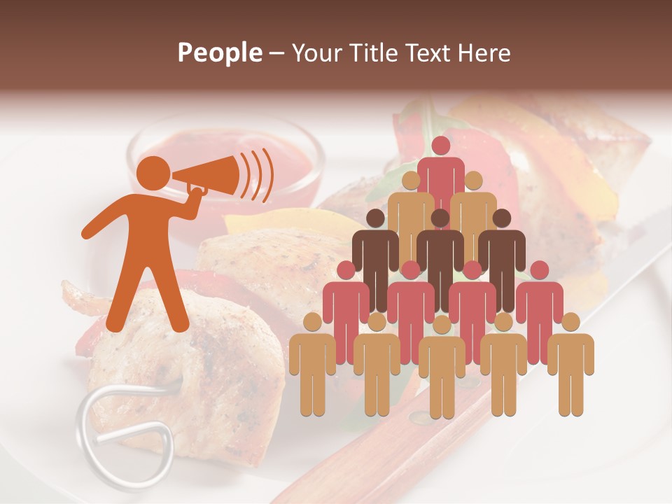 Barbecue Kabob Dinner PowerPoint Template