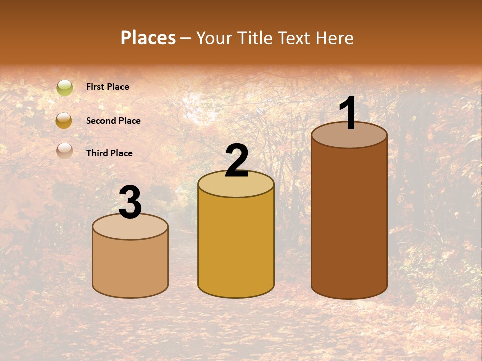 Leaf Woods Foliage PowerPoint Template