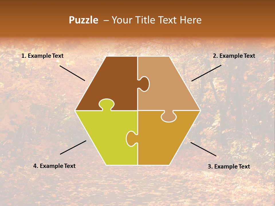 Leaf Woods Foliage PowerPoint Template