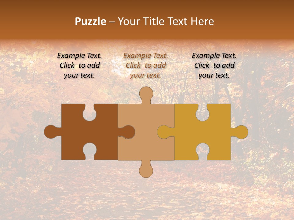 Leaf Woods Foliage PowerPoint Template