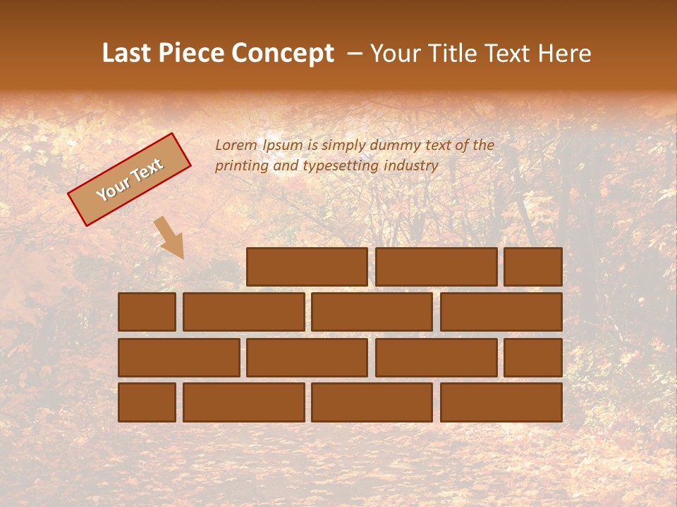 Leaf Woods Foliage PowerPoint Template