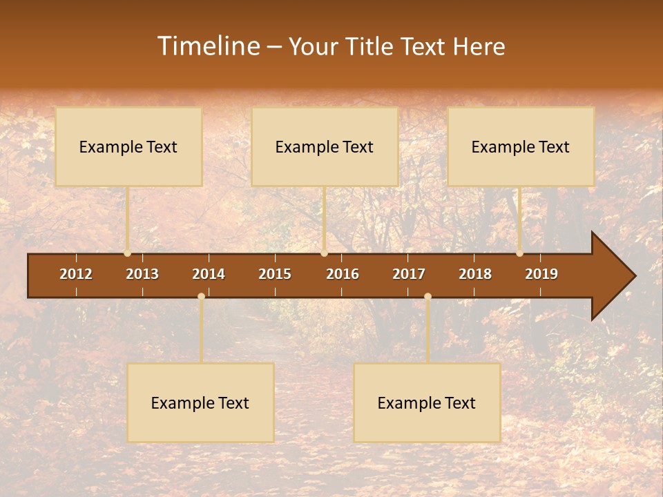 Leaf Woods Foliage PowerPoint Template