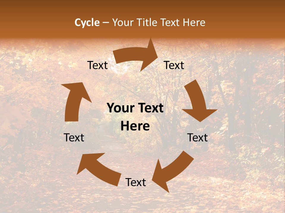 Leaf Woods Foliage PowerPoint Template