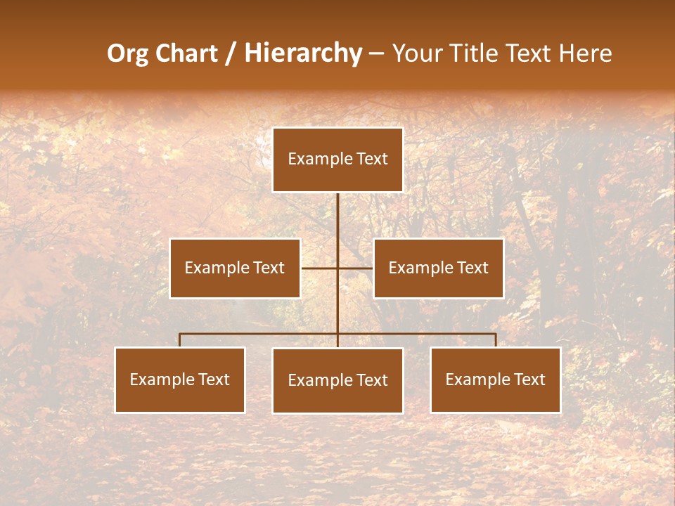 Leaf Woods Foliage PowerPoint Template