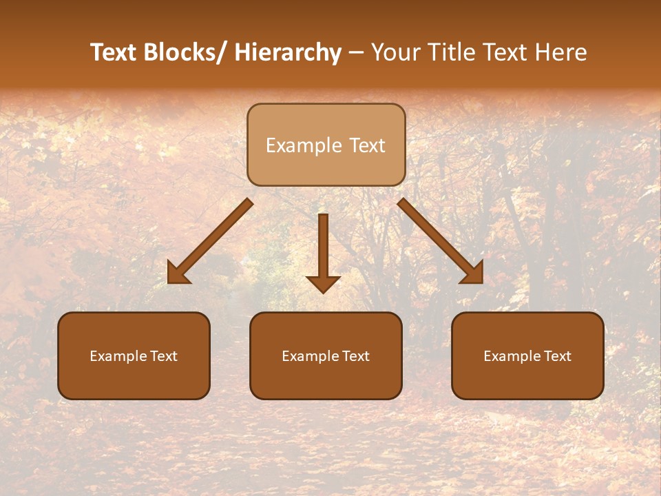 Leaf Woods Foliage PowerPoint Template