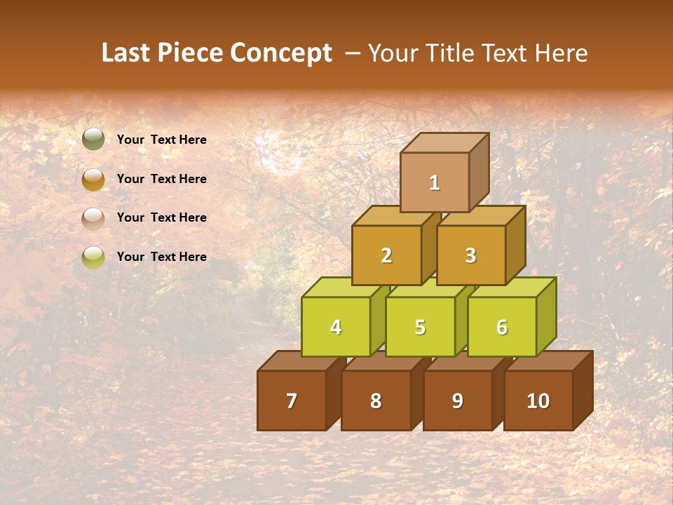 Leaf Woods Foliage PowerPoint Template