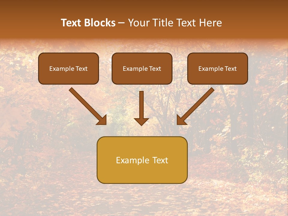 Leaf Woods Foliage PowerPoint Template