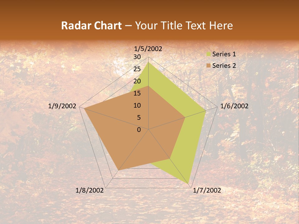Leaf Woods Foliage PowerPoint Template