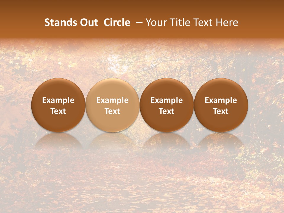 Leaf Woods Foliage PowerPoint Template