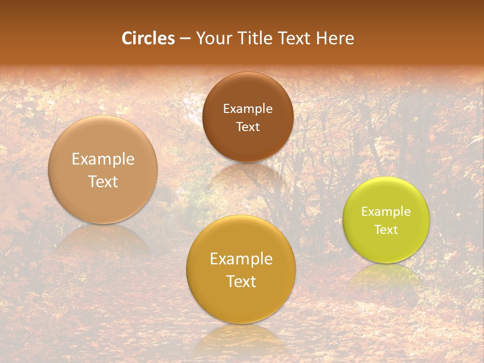 Leaf Woods Foliage PowerPoint Template