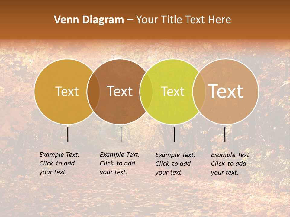 Leaf Woods Foliage PowerPoint Template