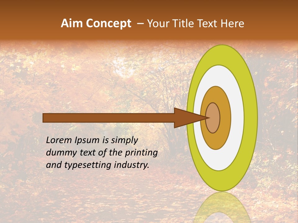 Leaf Woods Foliage PowerPoint Template