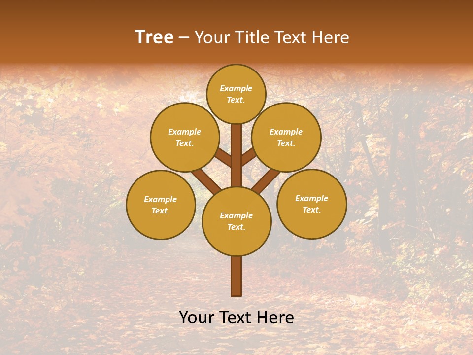 Leaf Woods Foliage PowerPoint Template