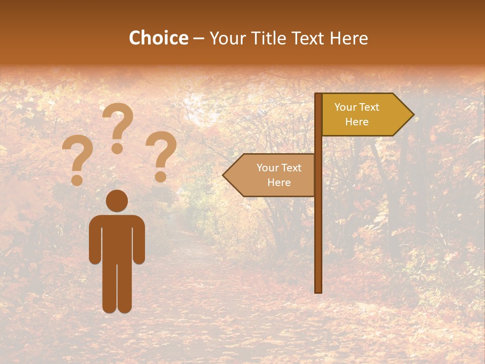 Leaf Woods Foliage PowerPoint Template