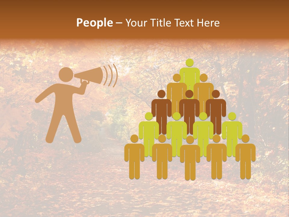 Leaf Woods Foliage PowerPoint Template