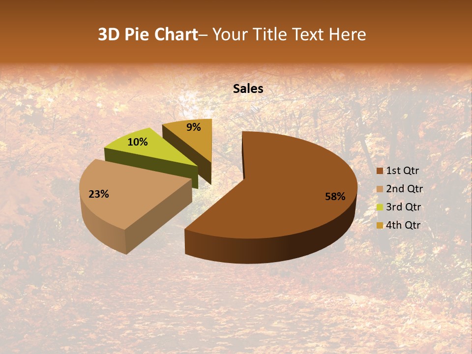Leaf Woods Foliage PowerPoint Template