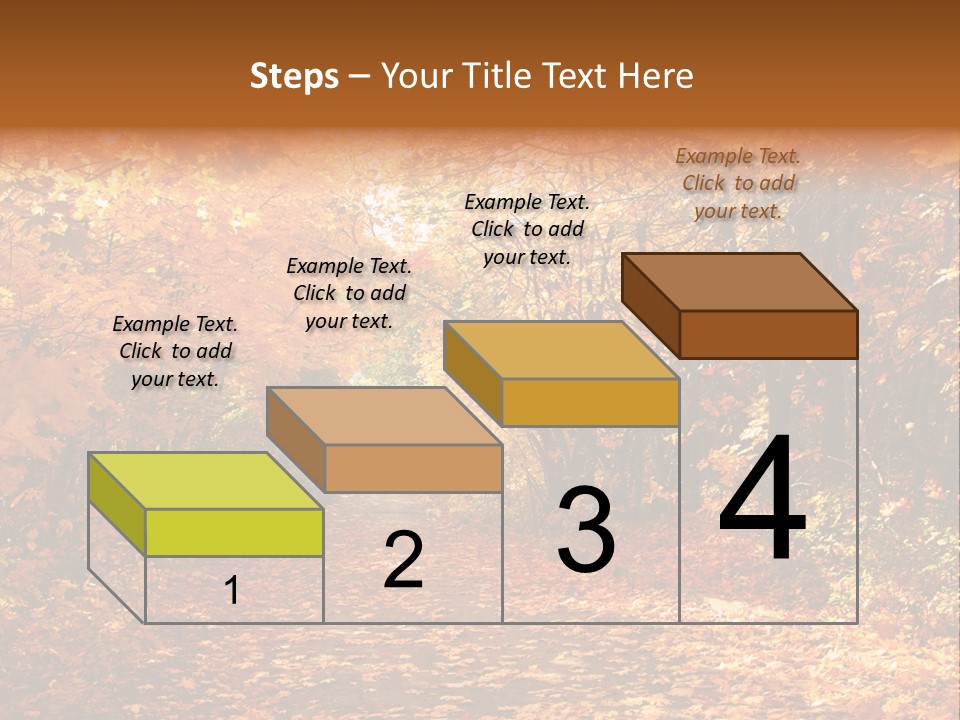 Leaf Woods Foliage PowerPoint Template