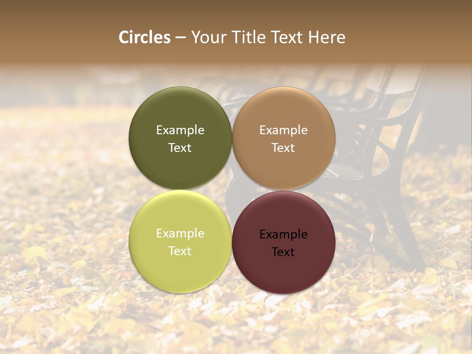 November Leaves Woods PowerPoint Template