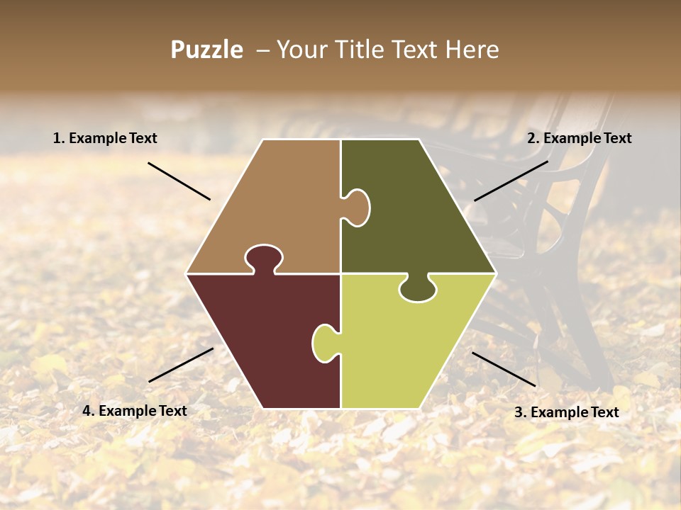 November Leaves Woods PowerPoint Template
