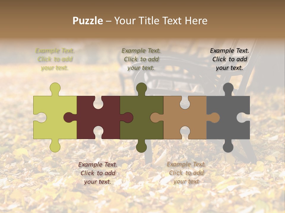 November Leaves Woods PowerPoint Template