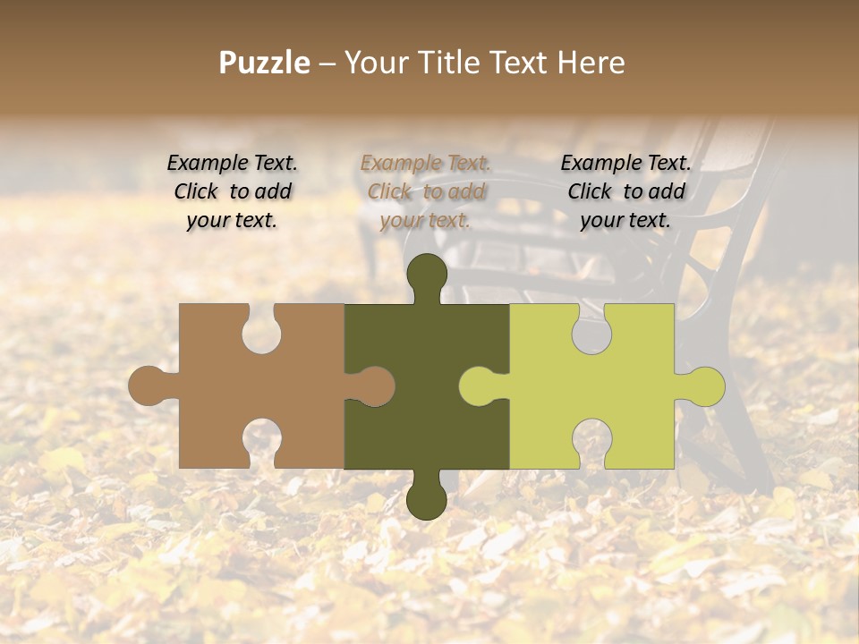 November Leaves Woods PowerPoint Template