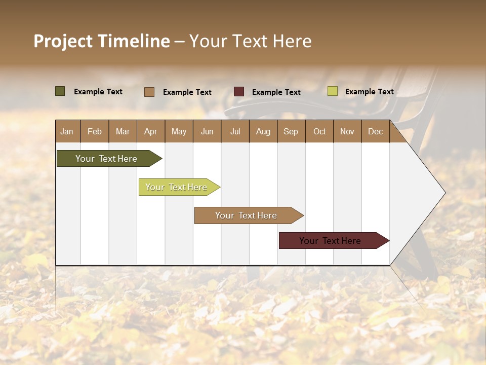 November Leaves Woods PowerPoint Template